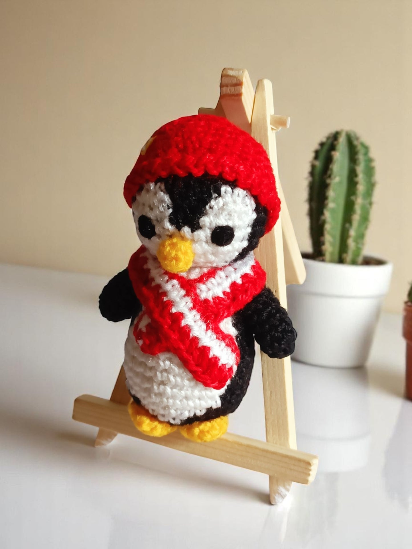 Haute Crafts Handmade Crochet Cute Penguin (Washable)