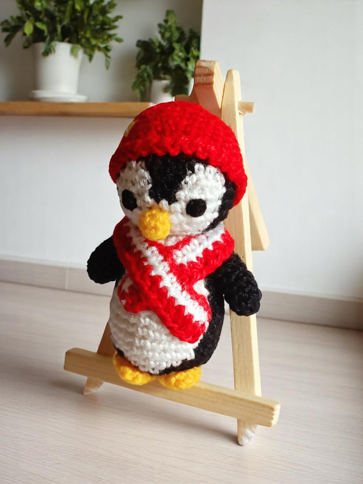 Haute Crafts Handmade Crochet Cute Penguin (Washable)