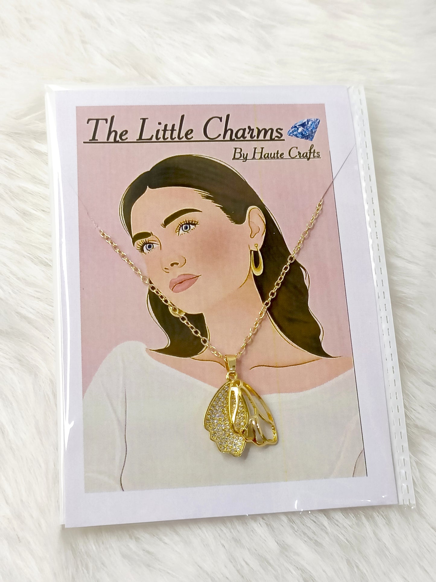Anti-Tarnish Butterfly Charm Necklace