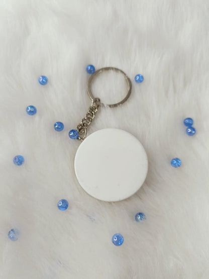 Haute Crafts "Puppy Feet" Key Ring for Women Girls Purse Handbags, Bike, Car Keyring, Home, Small Gifts